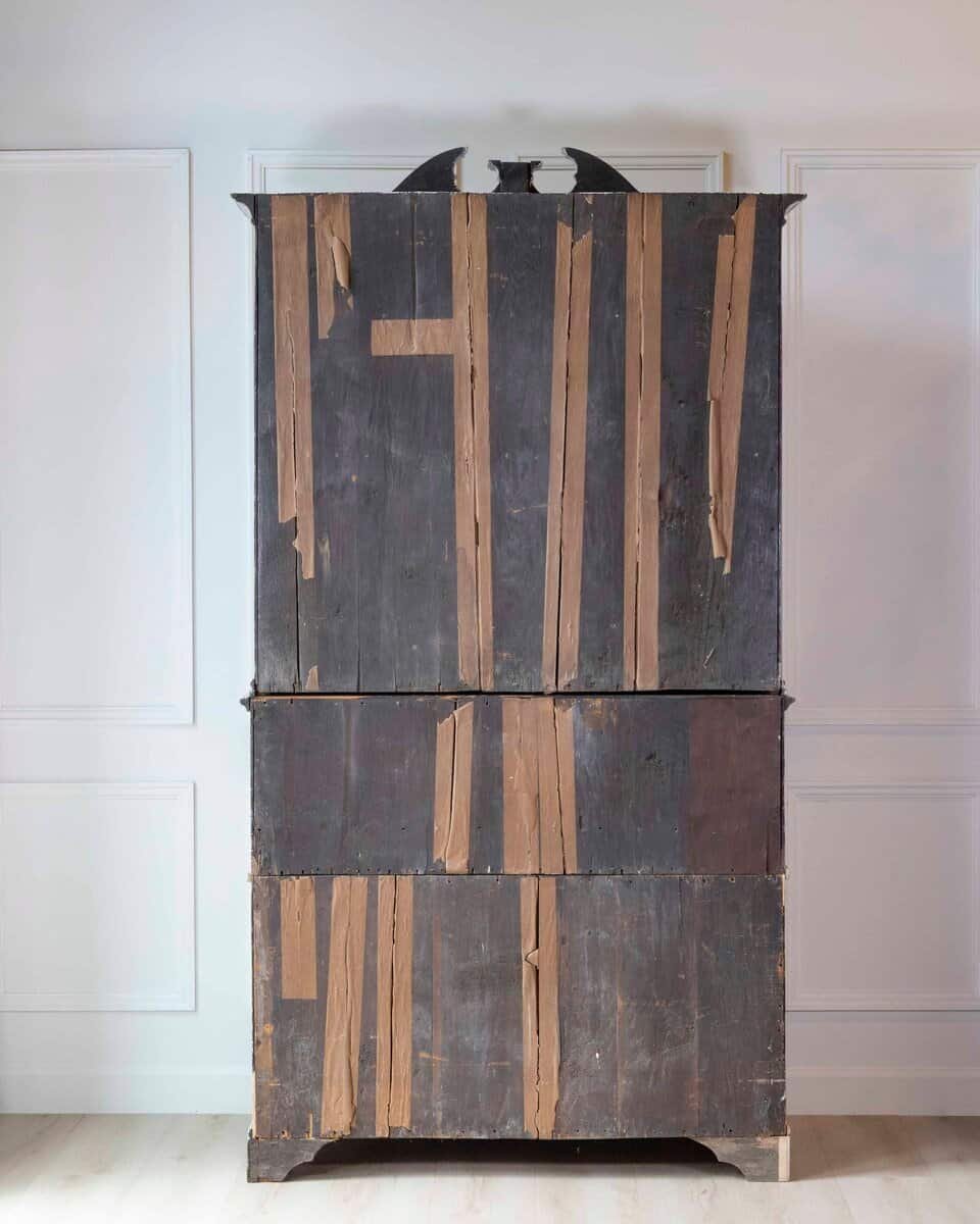 Danish 18th Century Rococo Secretary, c.1760 - JAA