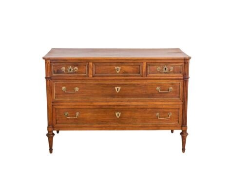 Louis XVI Walnut Chest Of Drawers Circa 1780