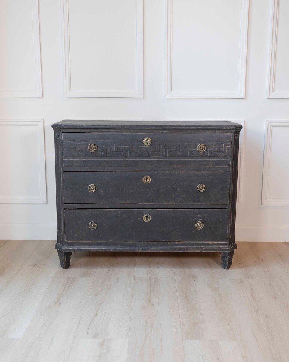 Swedish chest of drawers circa 1840 - JAA