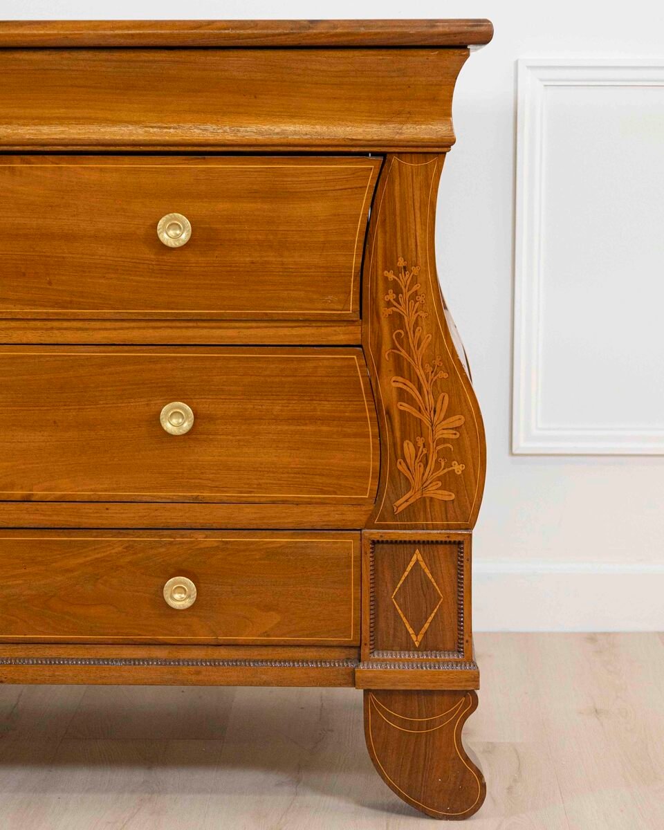 Walnut Chest Of Drawers, Louis Philippe, First Half Of The 19th Century - JAA