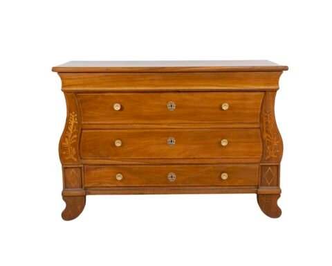 Walnut Chest Of Drawers, Louis Philippe, First Half Of The 19th Century