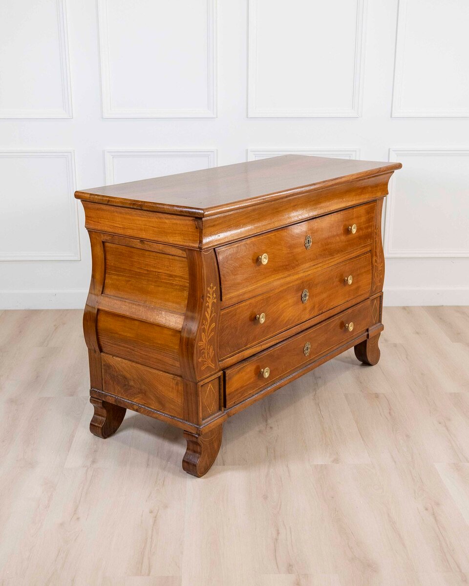 Walnut Chest Of Drawers, Louis Philippe, First Half Of The 19th Century - JAA