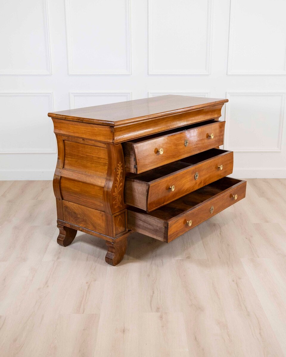 Walnut Chest Of Drawers, Louis Philippe, First Half Of The 19th Century - JAA