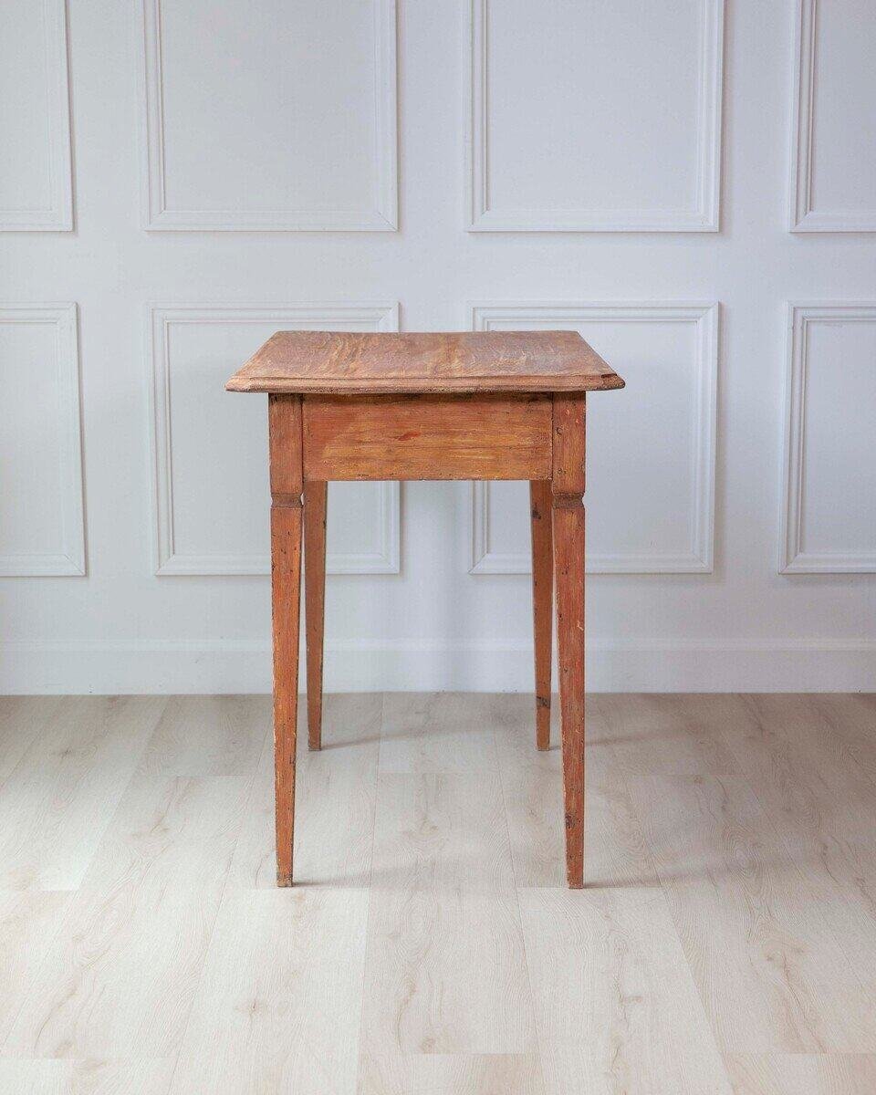Mid-19th Century Swedish Pine One-Drawer Side Table - JAA