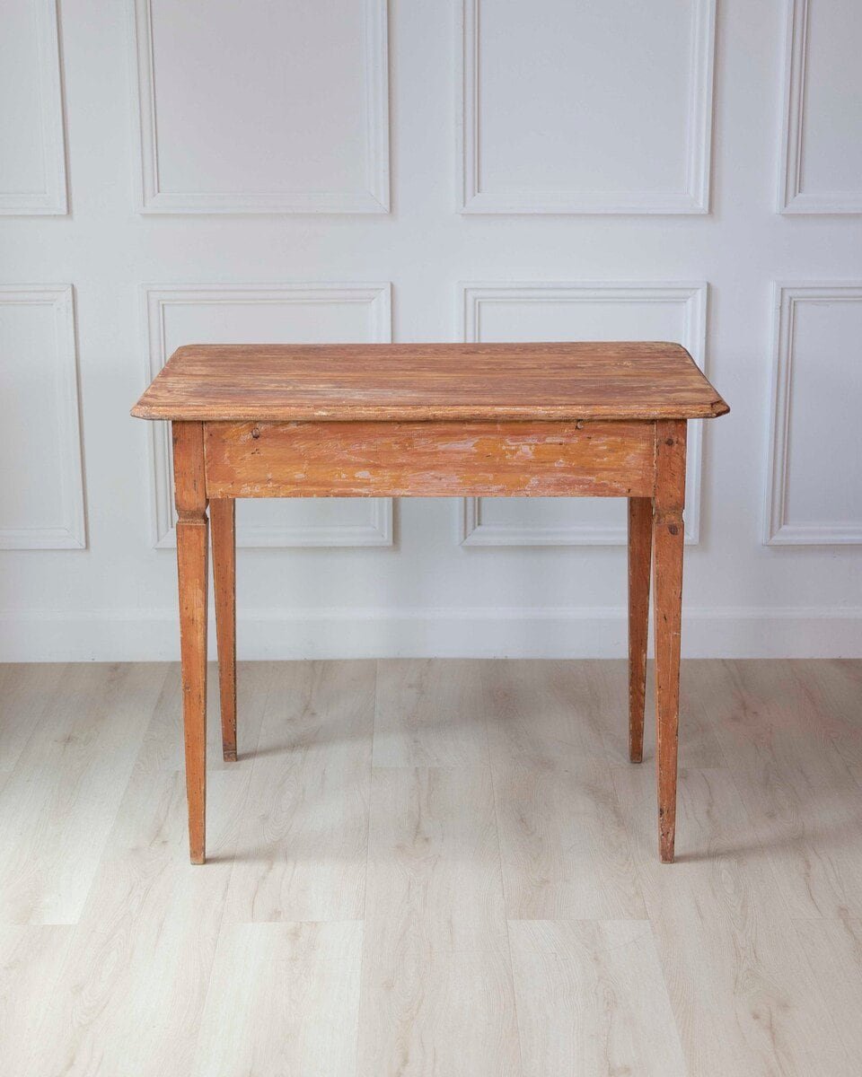Mid-19th Century Swedish Pine One-Drawer Side Table - JAA