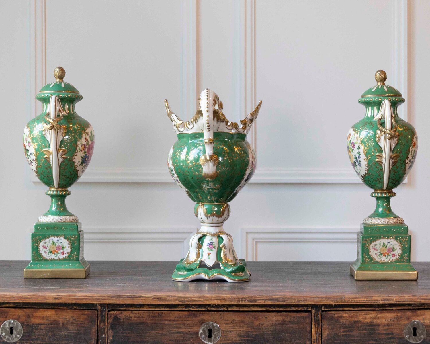 Three Porcelain Vases - JAA