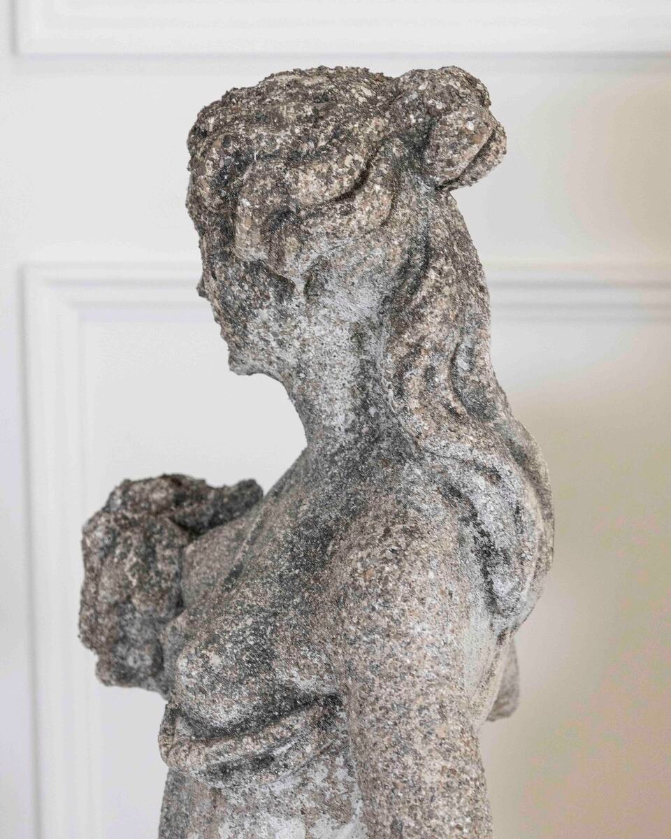 Set of Four Italian 1930s Neoclassical Garden Sculptures, The Four Seasons - JAA