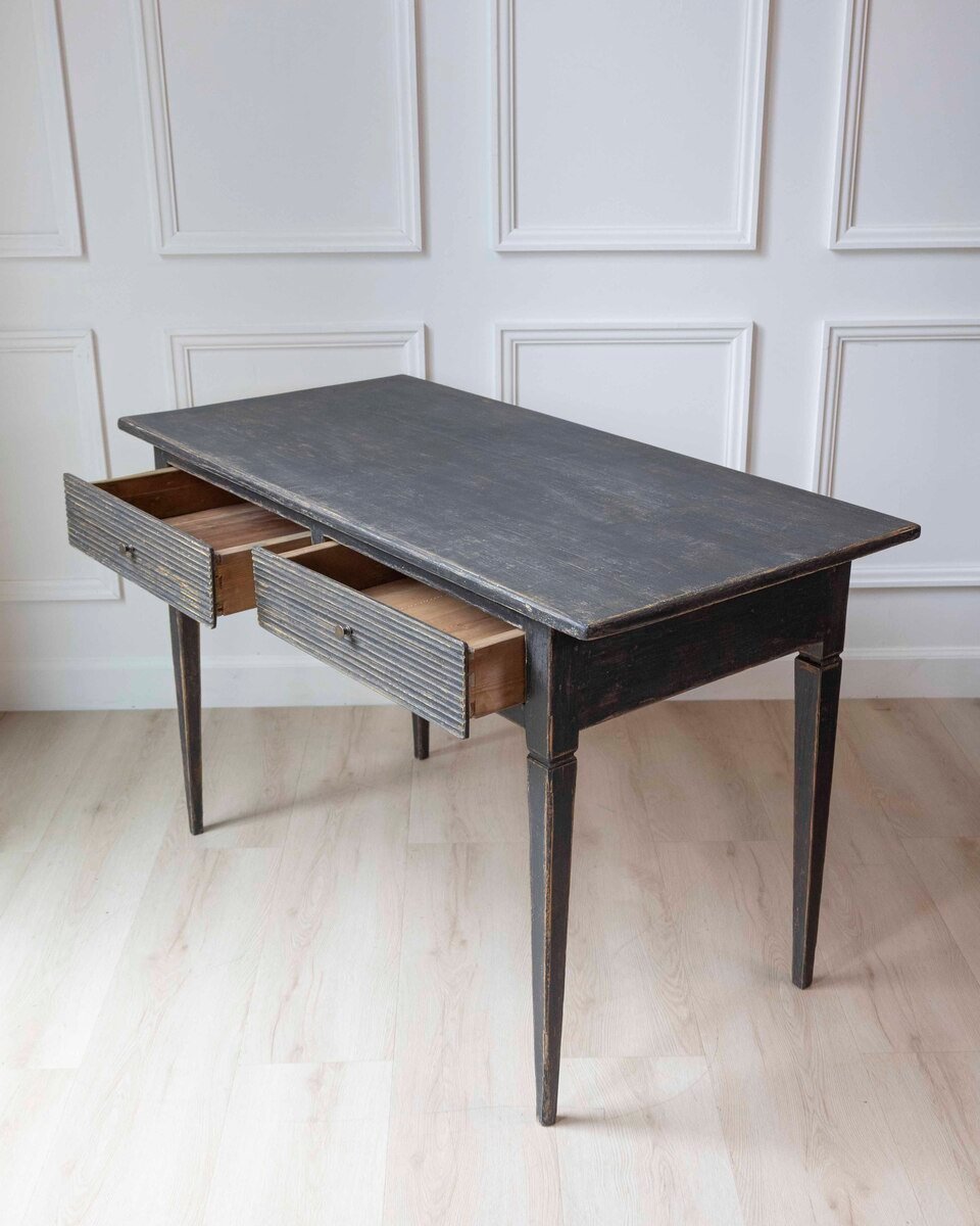 Swedish 19th Century Gustavian Style Writing Desk - JAA