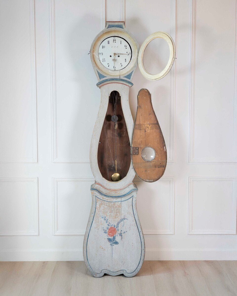Early 19th Century Swedish Mora Clock from Forsa, Hälsingland - JAA