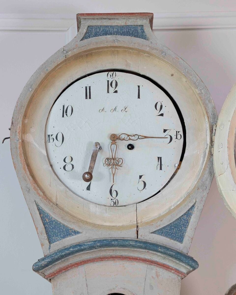 Early 19th Century Swedish Mora Clock from Forsa, Hälsingland - JAA