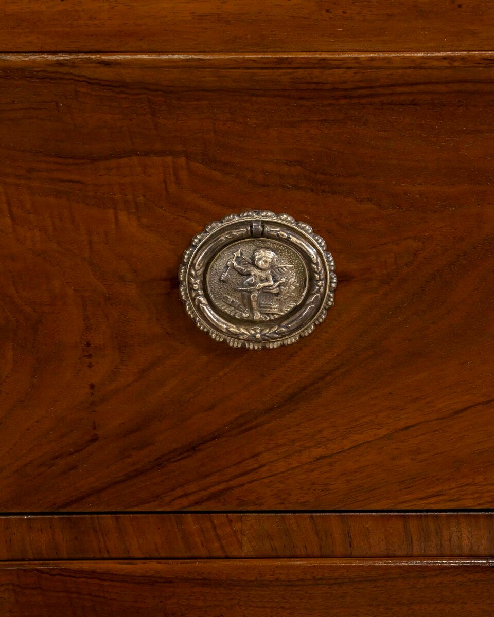 Italian 18th Century Directoire Period Bedside Tables, Pair - JAA