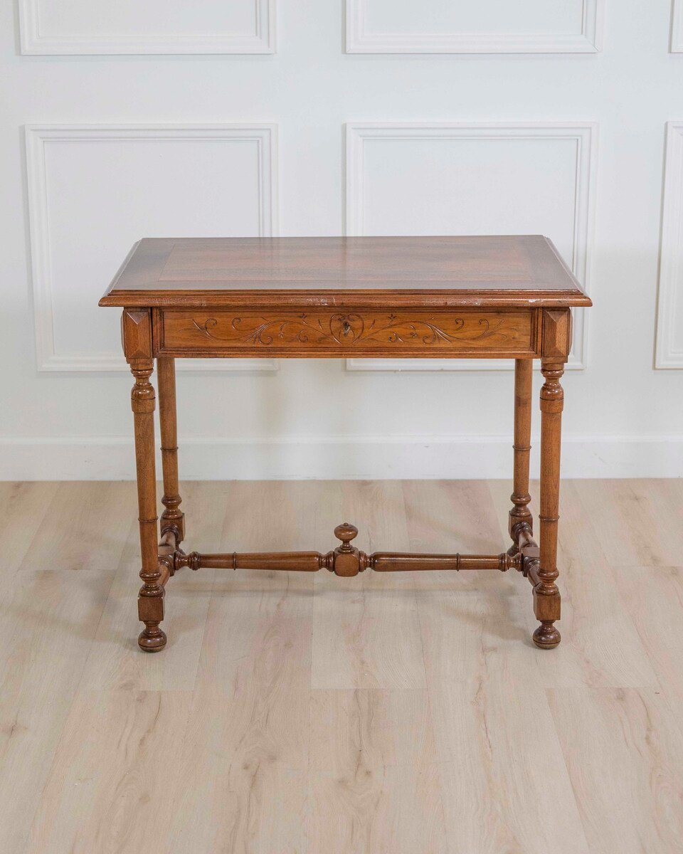 Italian 19th Century Walnut Writing Table - JAA
