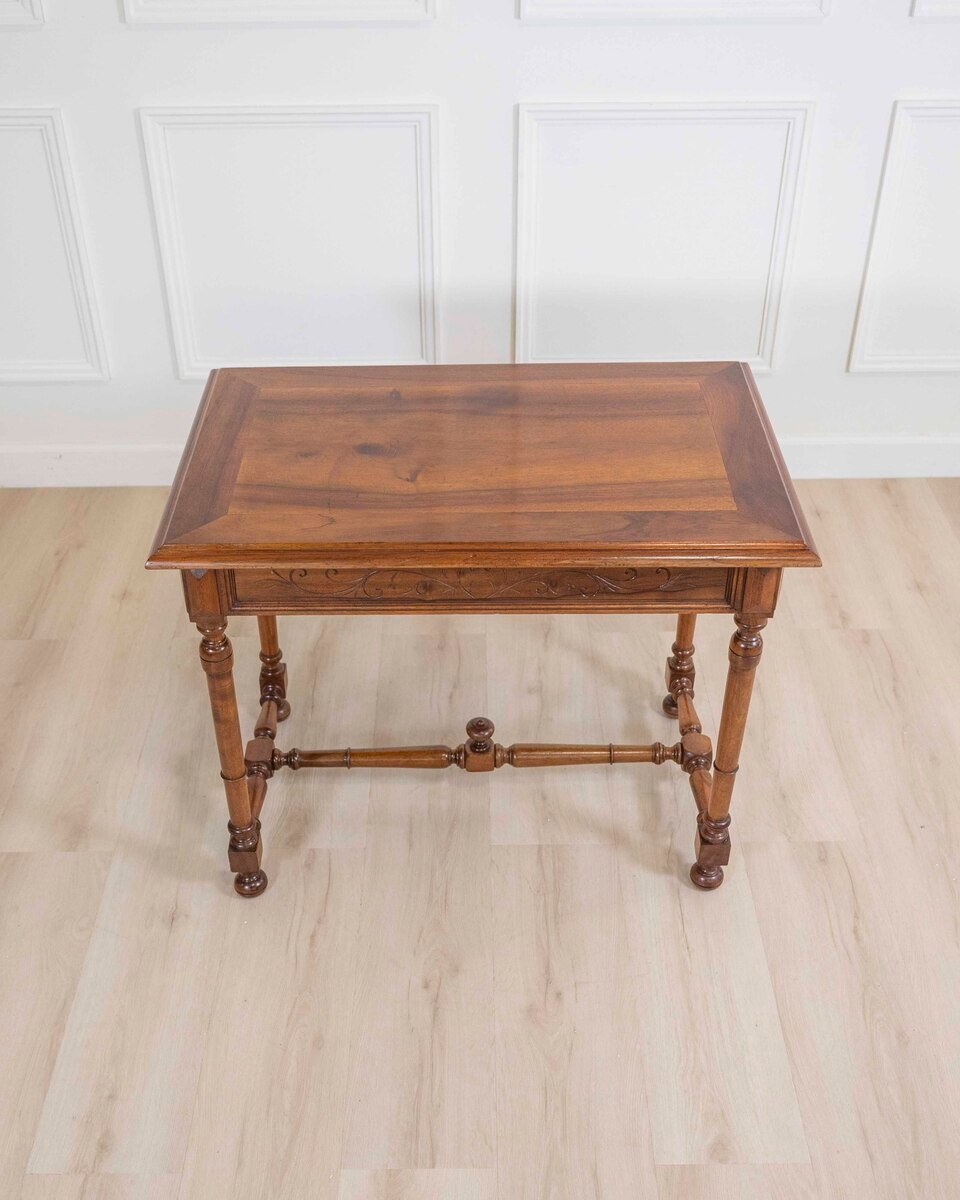 Italian 19th Century Walnut Writing Table - JAA