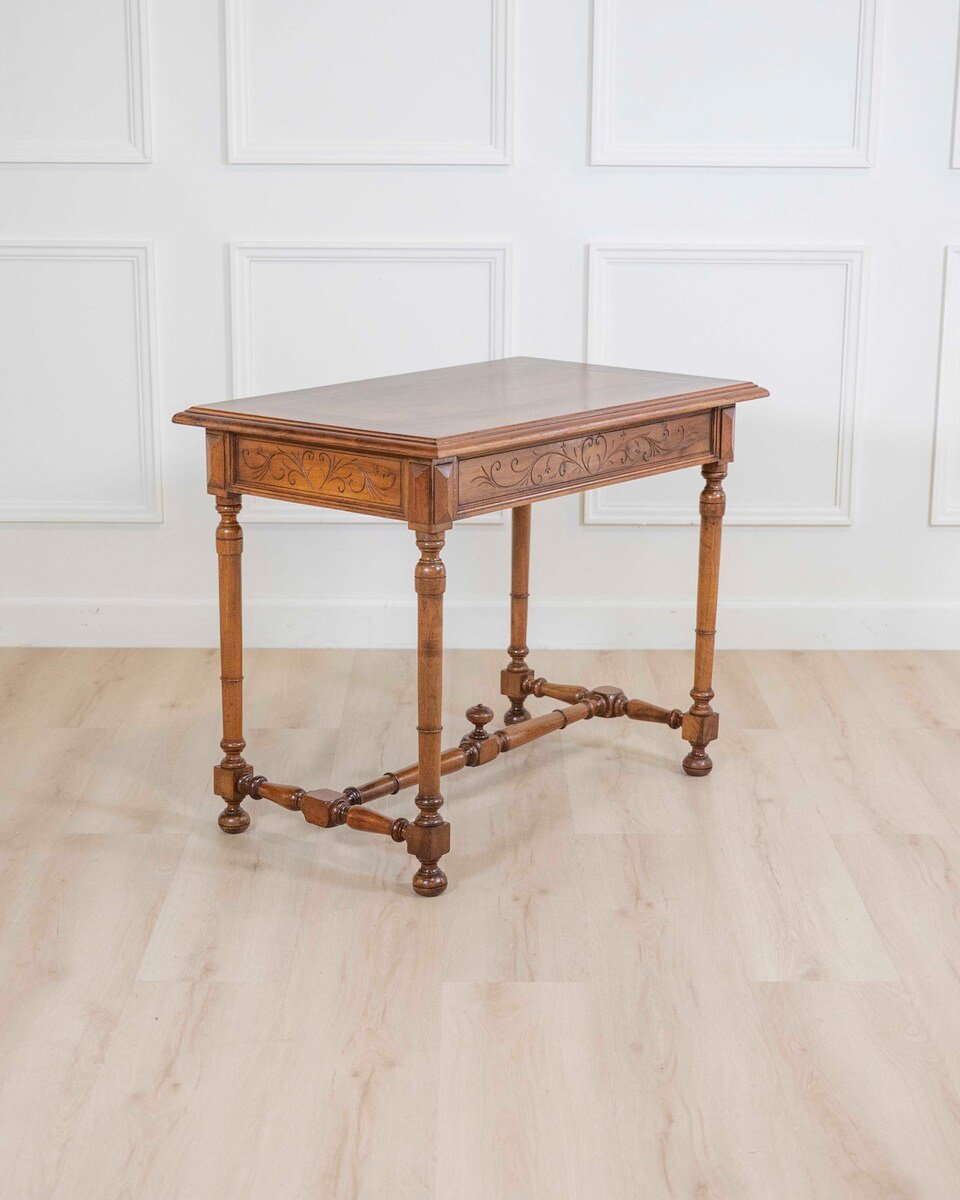 Italian 19th Century Walnut Writing Table - JAA