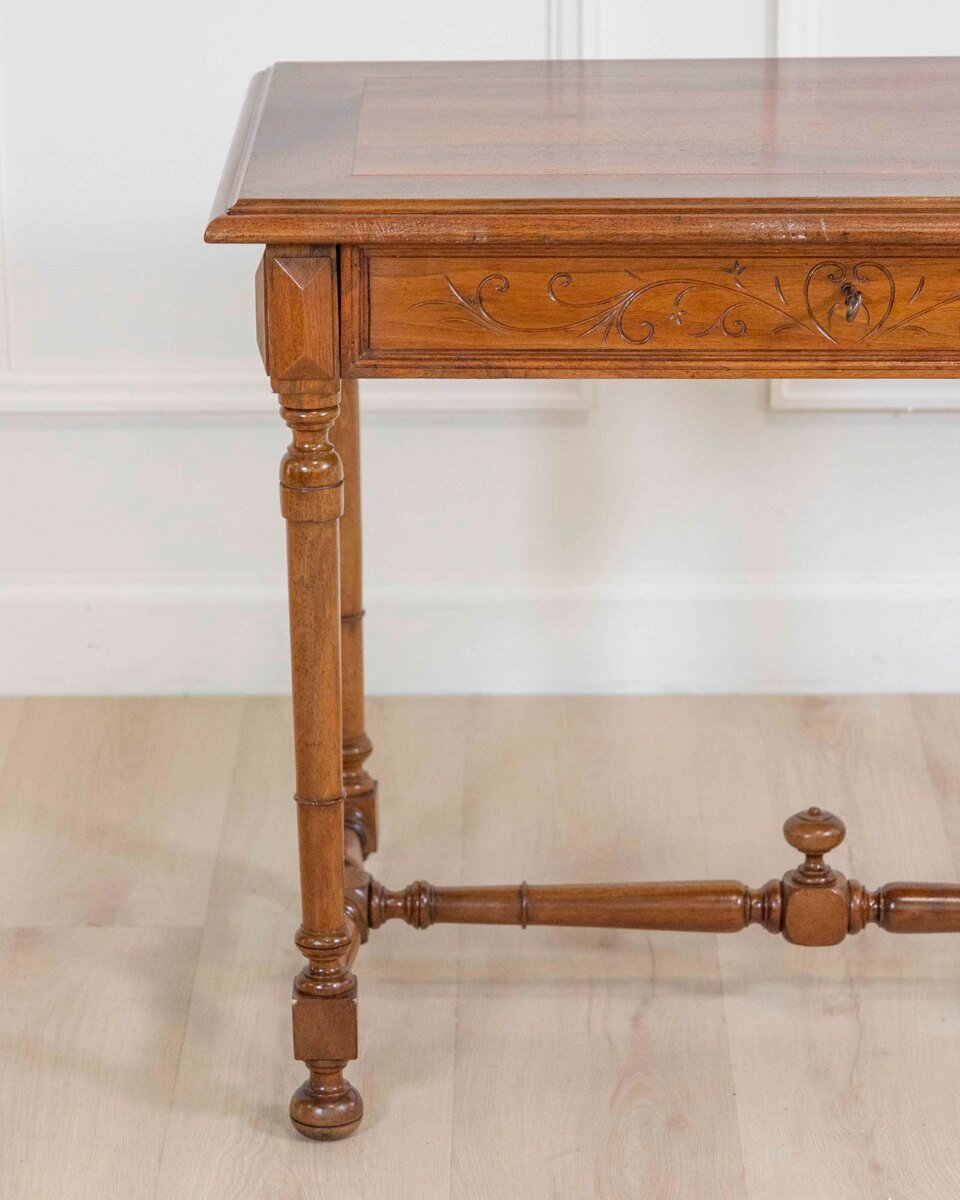 Italian 19th Century Walnut Writing Table - JAA