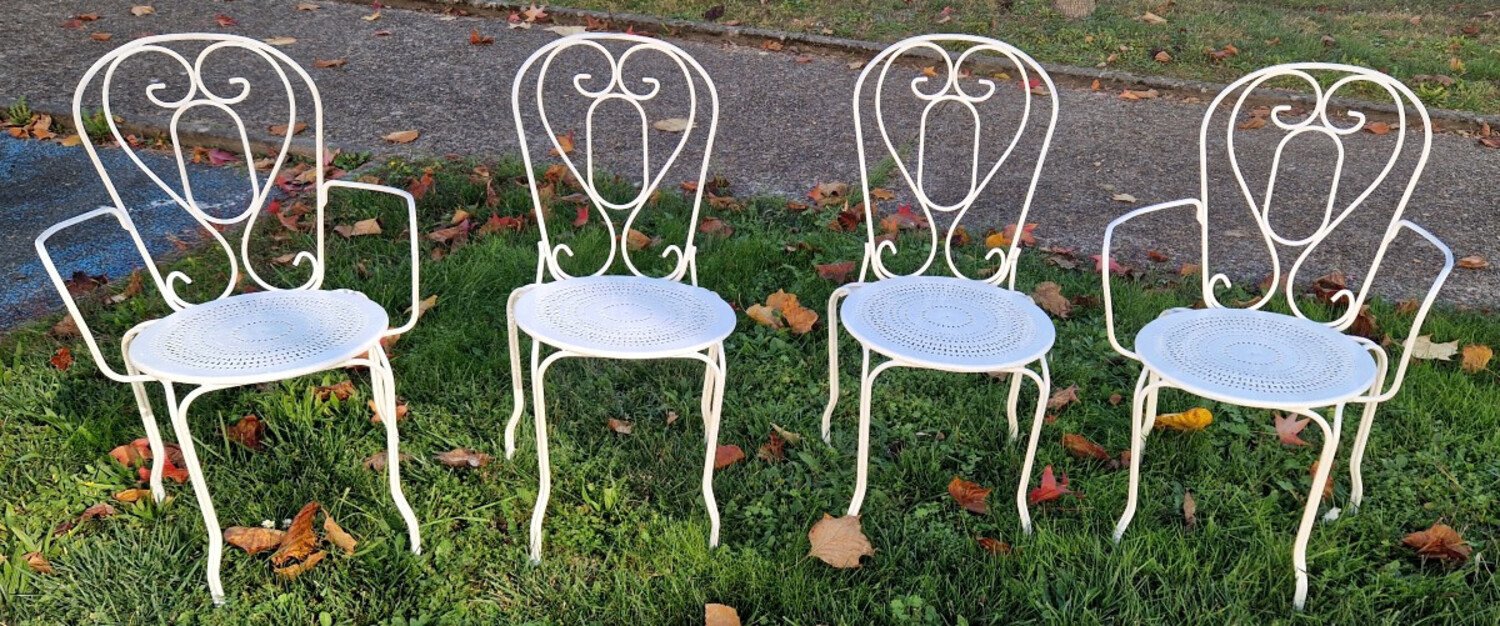 19th Century Set of Garden Chairs