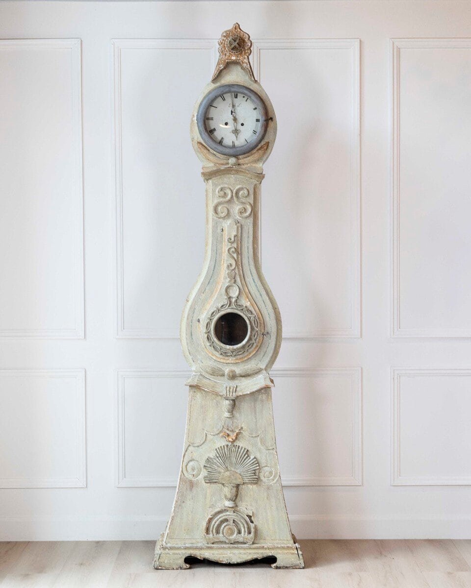 Circa 1820 Northern Swedish Gustavian Longcase Clock - JAA