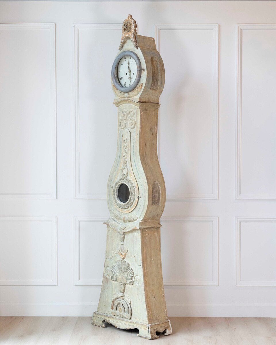 Circa 1820 Northern Swedish Gustavian Longcase Clock - JAA