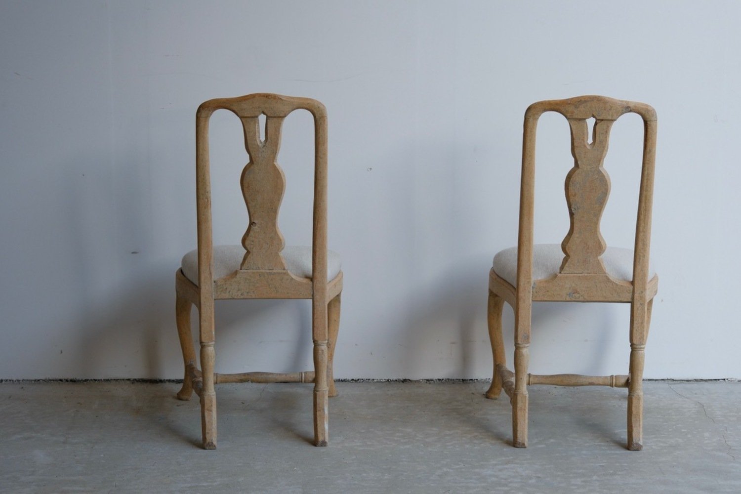 Pair of Stockholm Rococo Chairs, Circa 1770 - JAA
