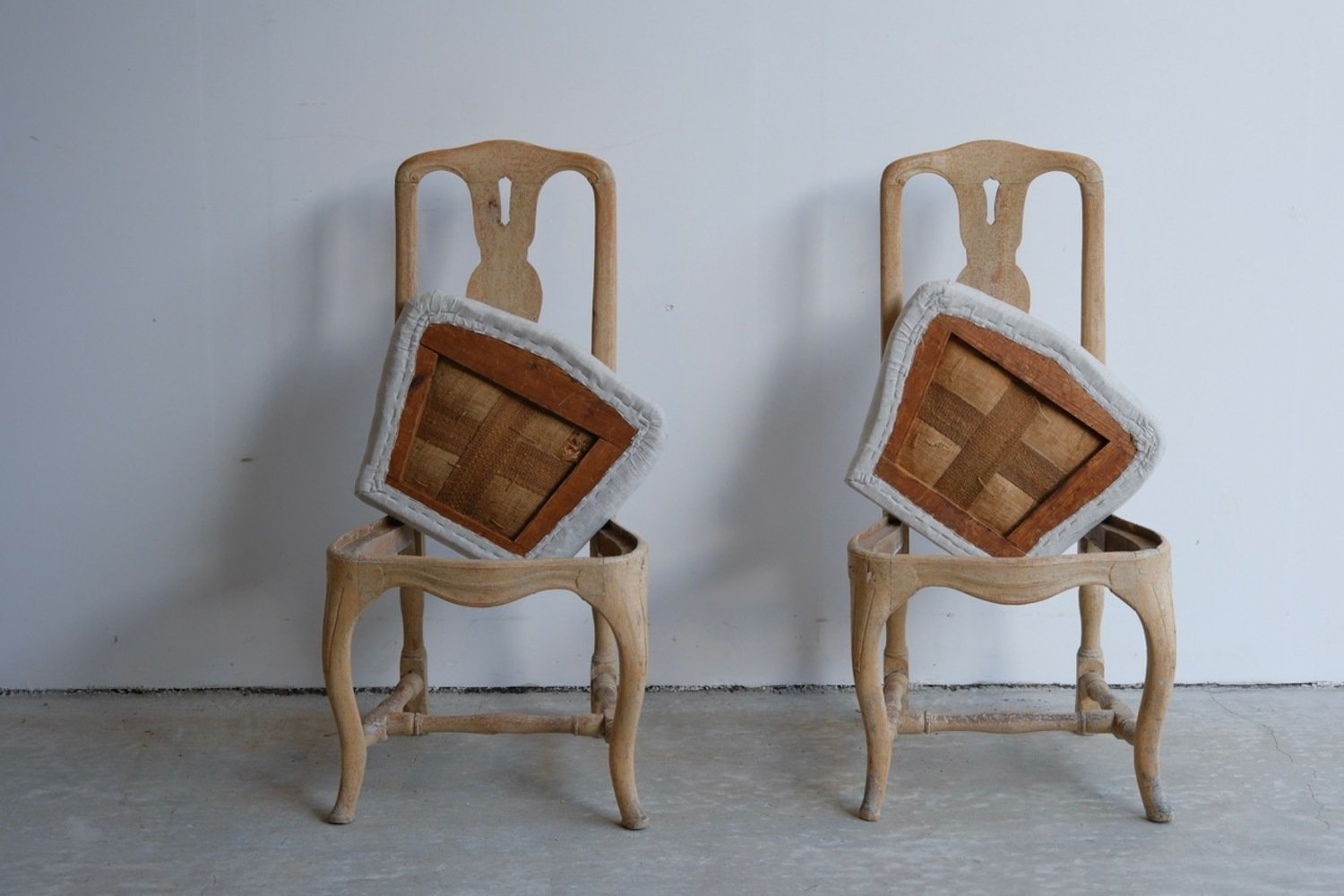 Pair of Stockholm Rococo Chairs, Circa 1770 - JAA