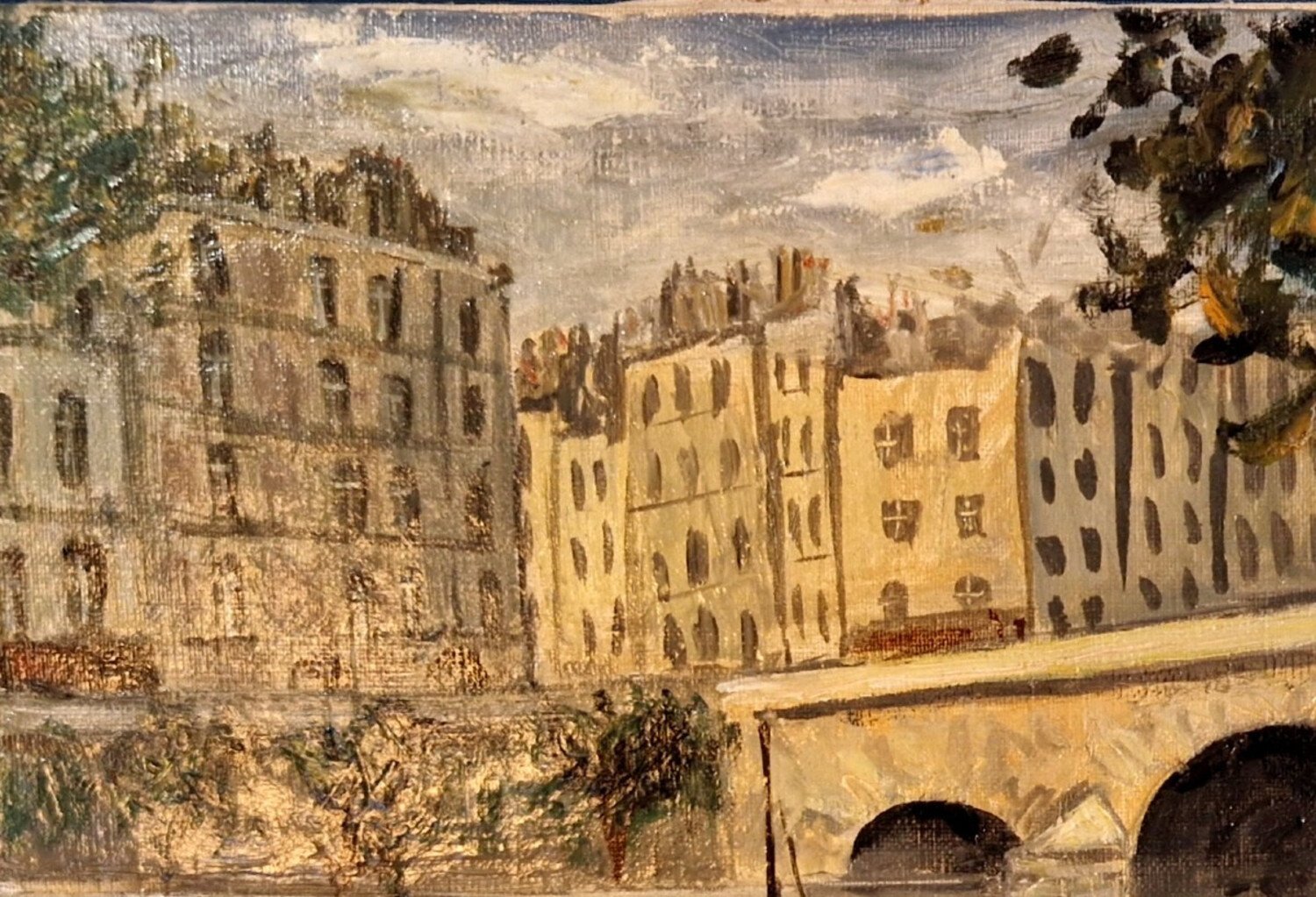 Quai De Paris Dated 1955 - JAA