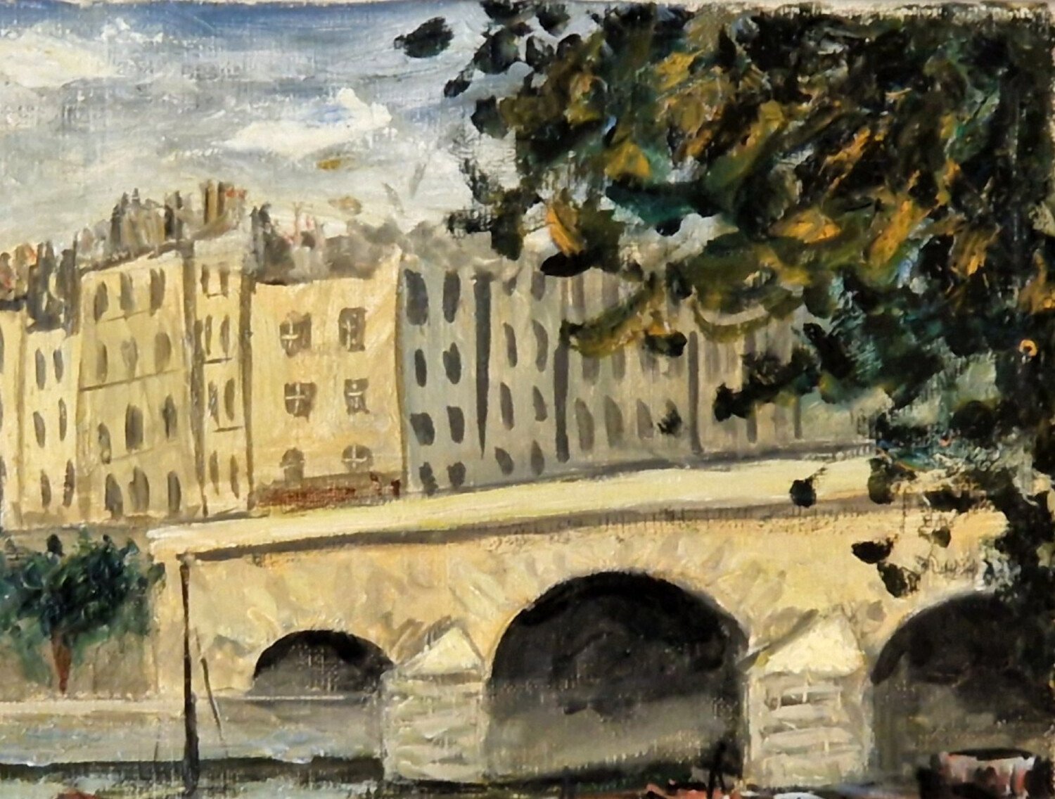 Quai De Paris Dated 1955 - JAA