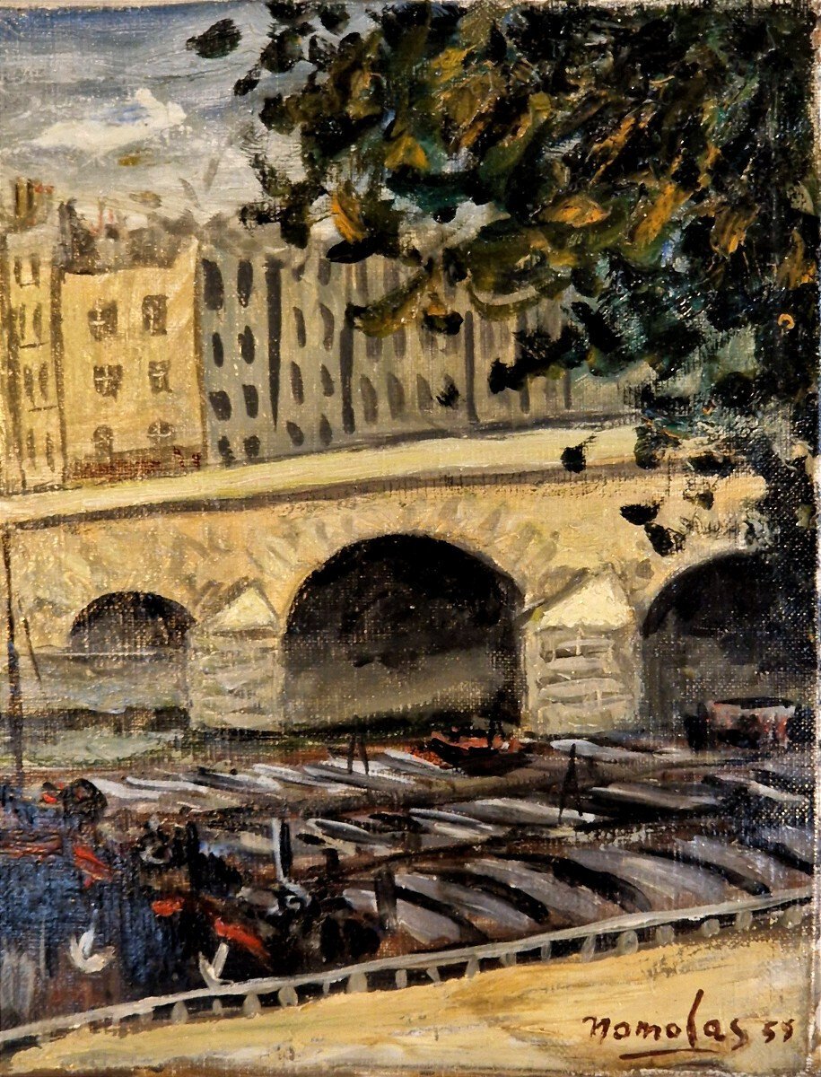 Quai De Paris Dated 1955 - JAA