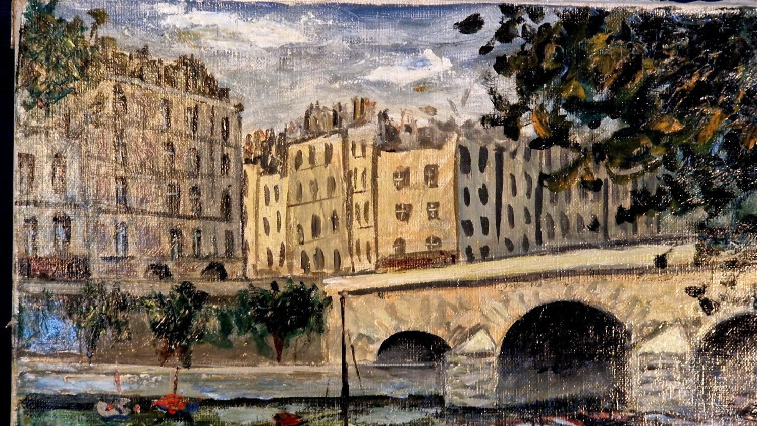Quai De Paris Dated 1955 - JAA
