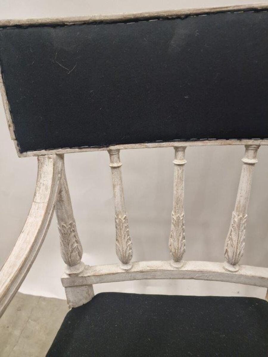Pair of Swedish armchairs circa 1800 - JAA