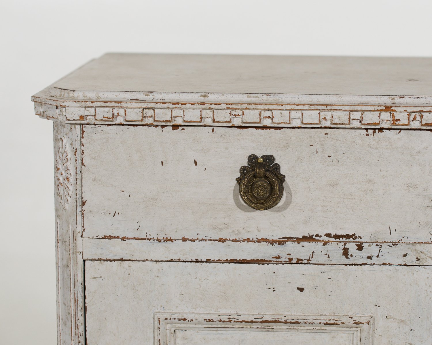 Pair of Swedish nightstands, with drawer, circa 100 years old - JAA