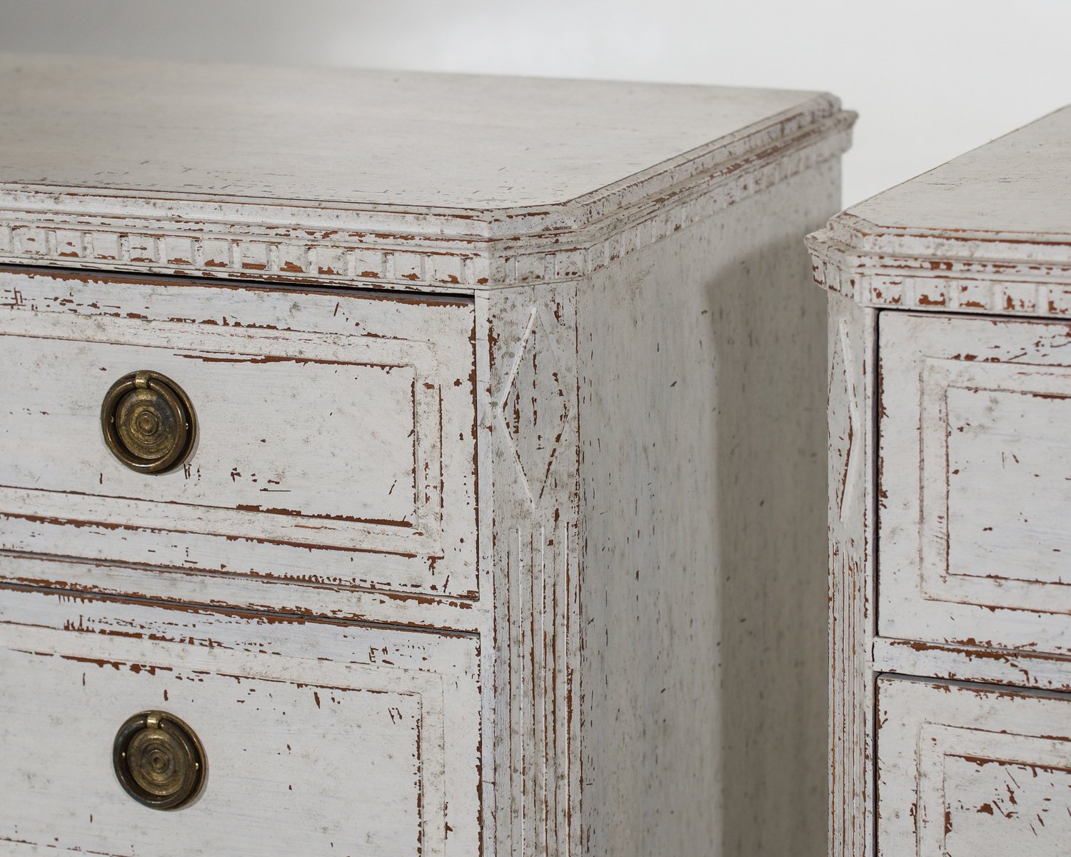 Pair of Scandivian chests of drawers, circa 100 years old - JAA