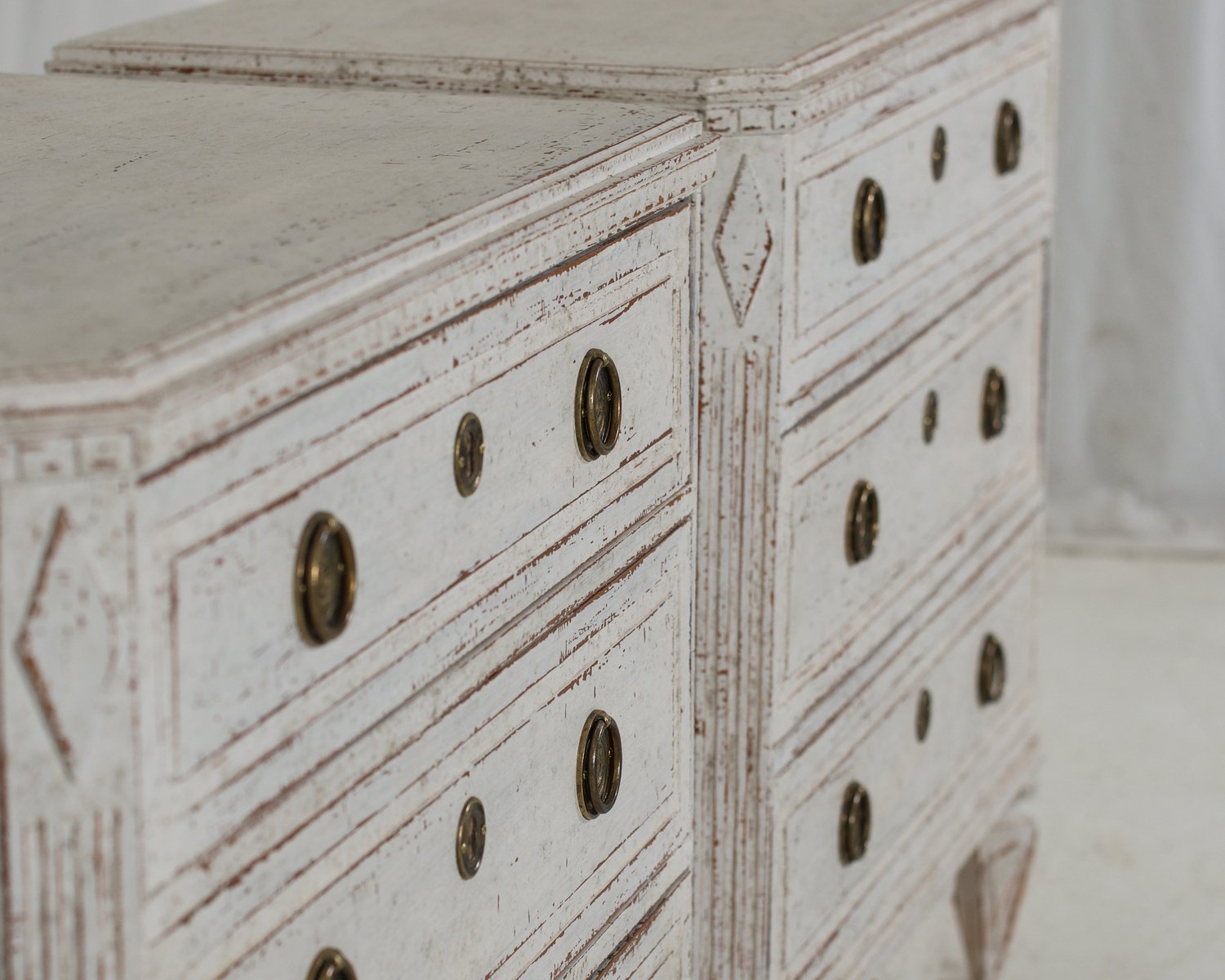 On Hold - Pair of Scandivian chests of drawers, circa 100 years old - JAA