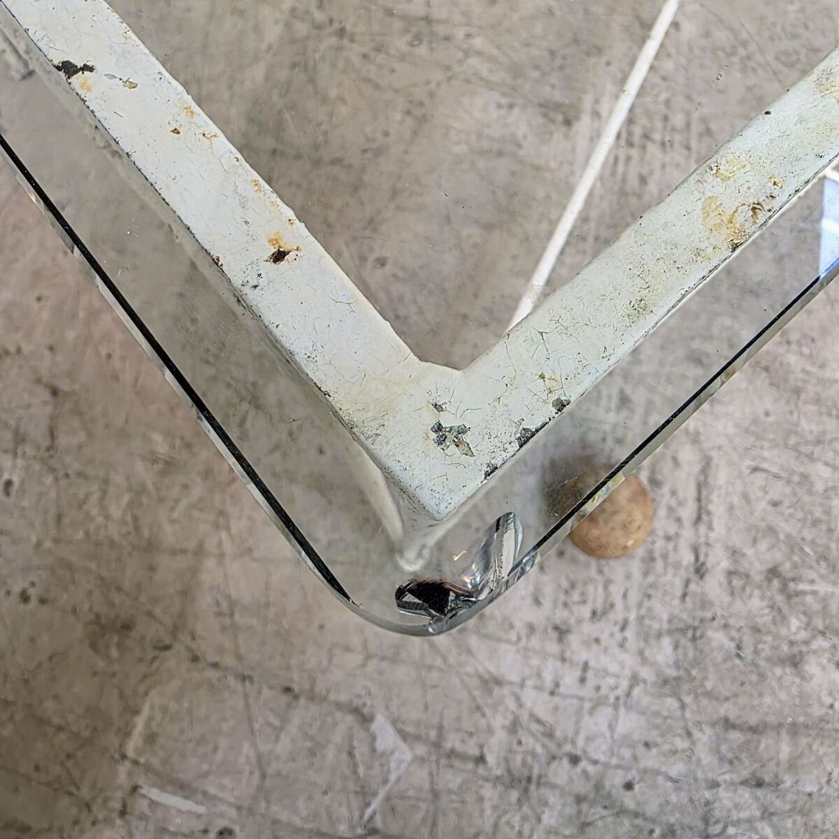 Elegant set of 3 tables from a winter garden circa 1950 - JAA