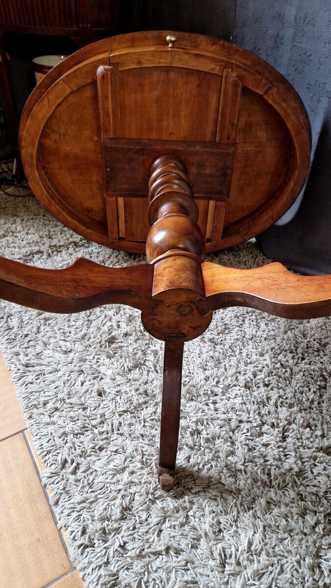 Walnut Pedestal Table - JAA