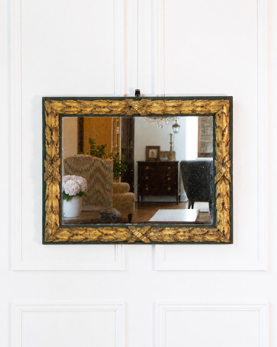 Second Half Of The 18th Century Neoclassical Rectangular Mirror - JAA