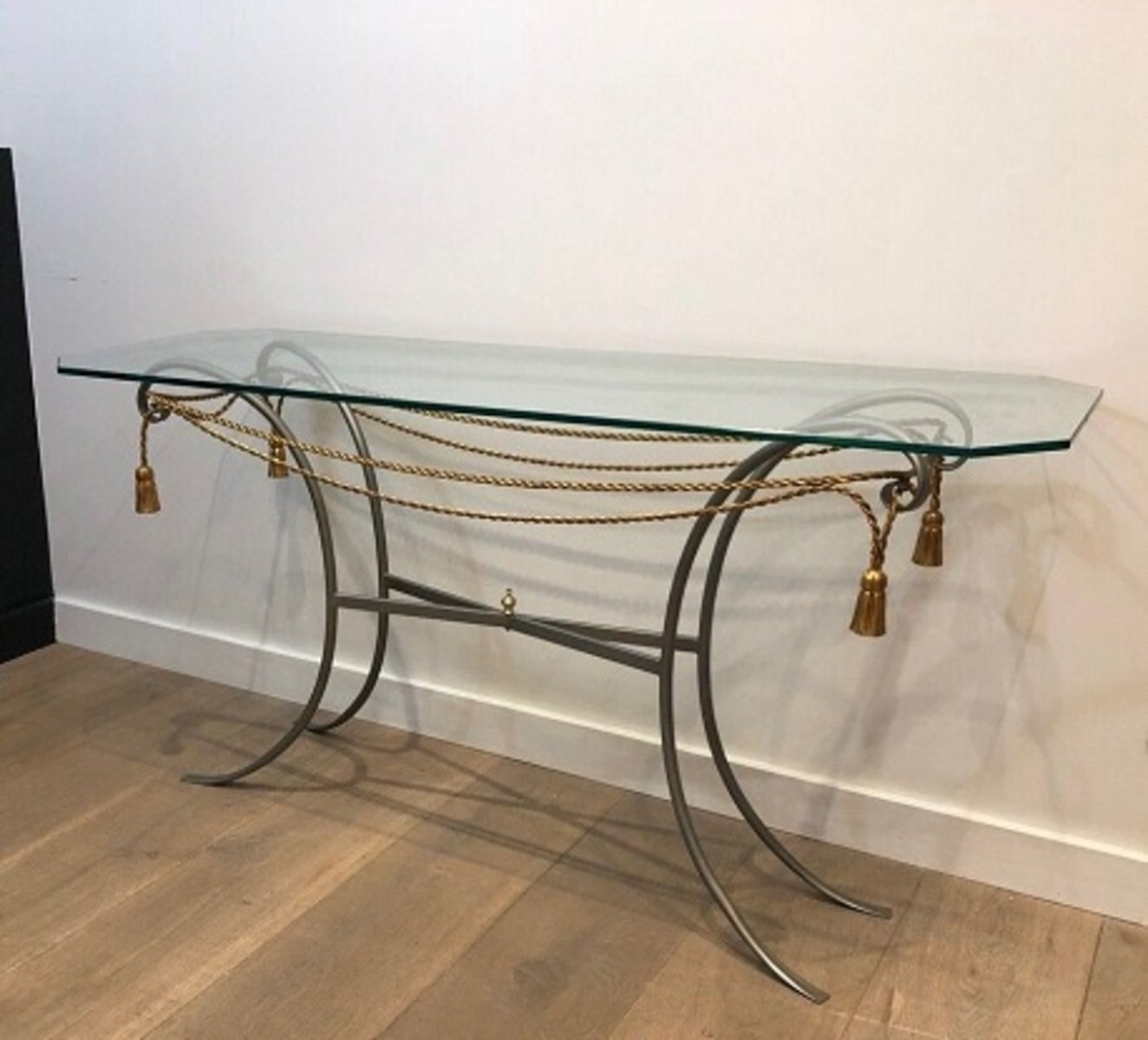 NOT FOR SALE -- 20th Century French Console Table - Inspired By Coco Chanel - JAA