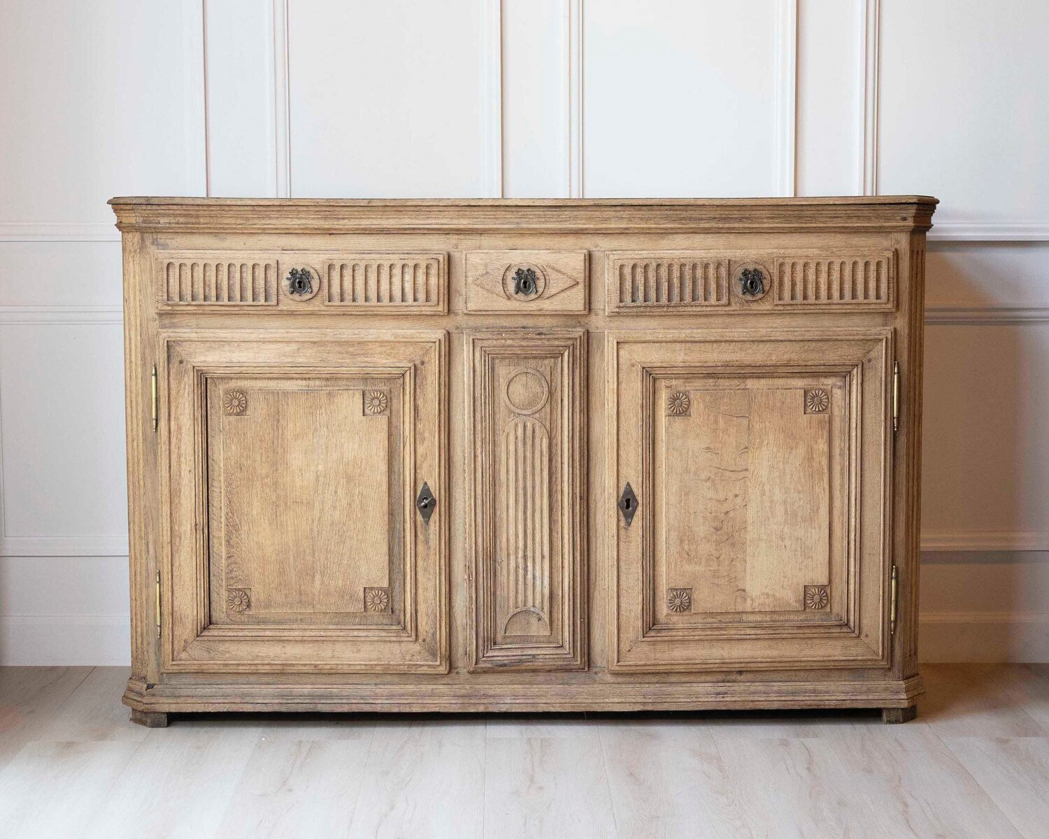 On Hold - Italian 19th Century Lombard Walnut Secretaire with Marquetry - JAA