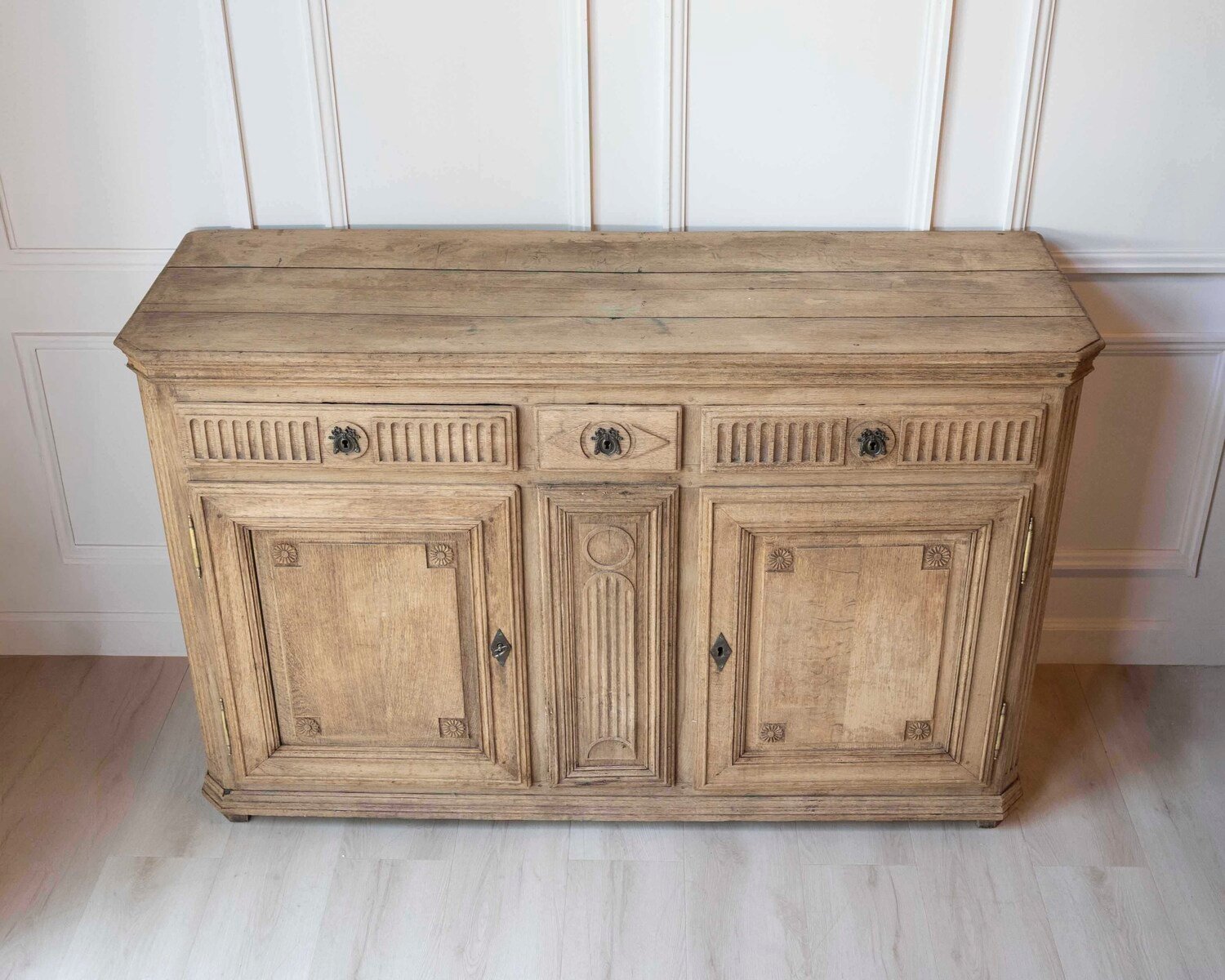 On Hold - Italian 19th Century Lombard Walnut Secretaire with Marquetry - JAA