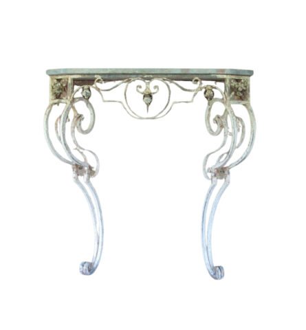 Wrought Iron Console