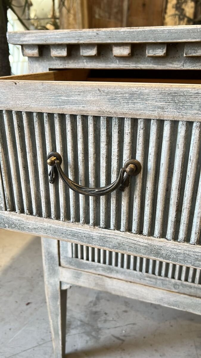 Pair of chests of drawers in lacquered fir wood - JAA