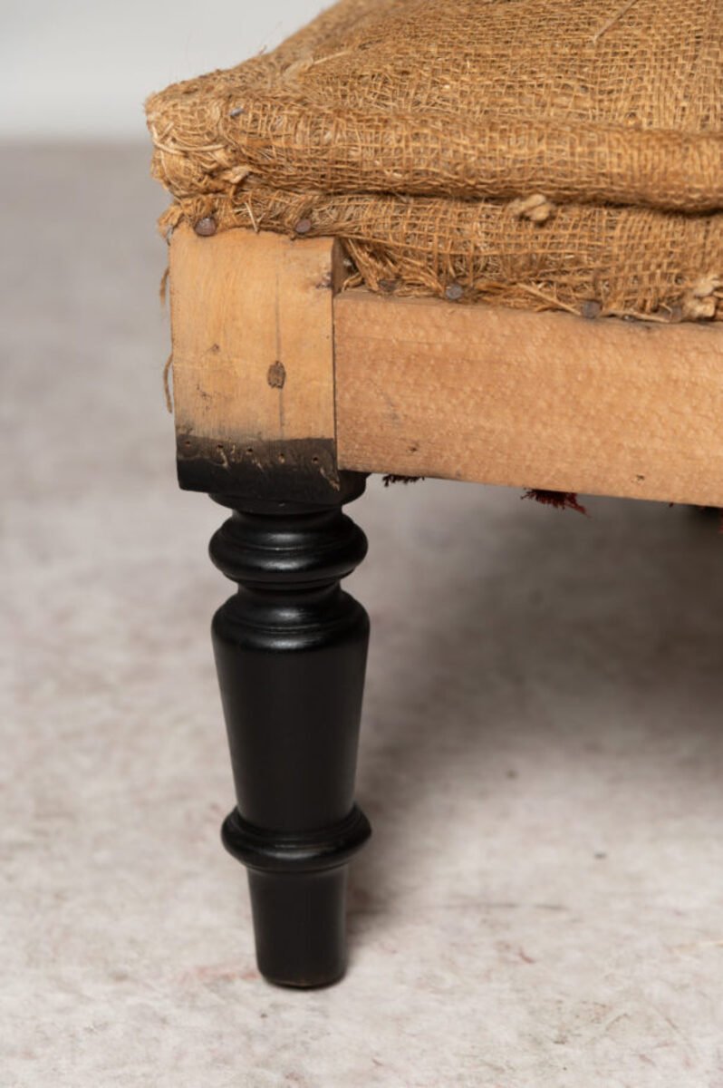 Antique French stool - JAA