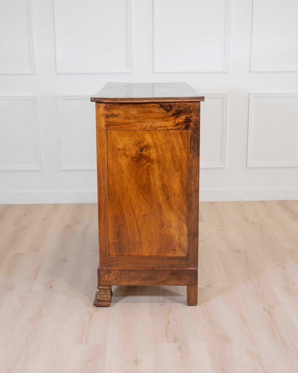 Antique Louis Philippe Sideboard Dresser Cabinet Cupboard Buffet In Walnut – 19th - JAA