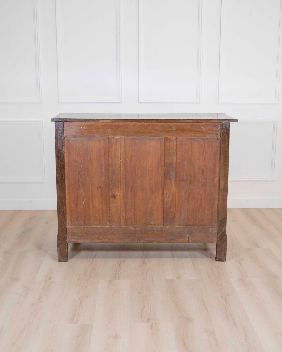 Antique Louis Philippe Sideboard Dresser Cabinet Cupboard Buffet In Walnut – 19th - JAA