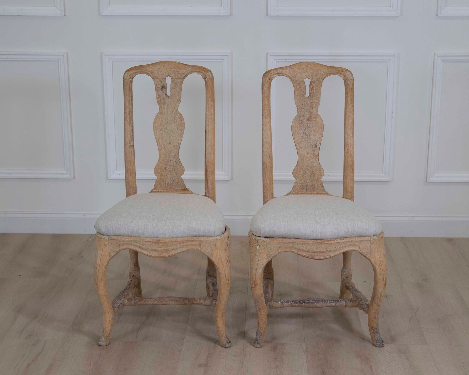Pair of Stockholm Rococo Chairs, Circa 1770 - JAA