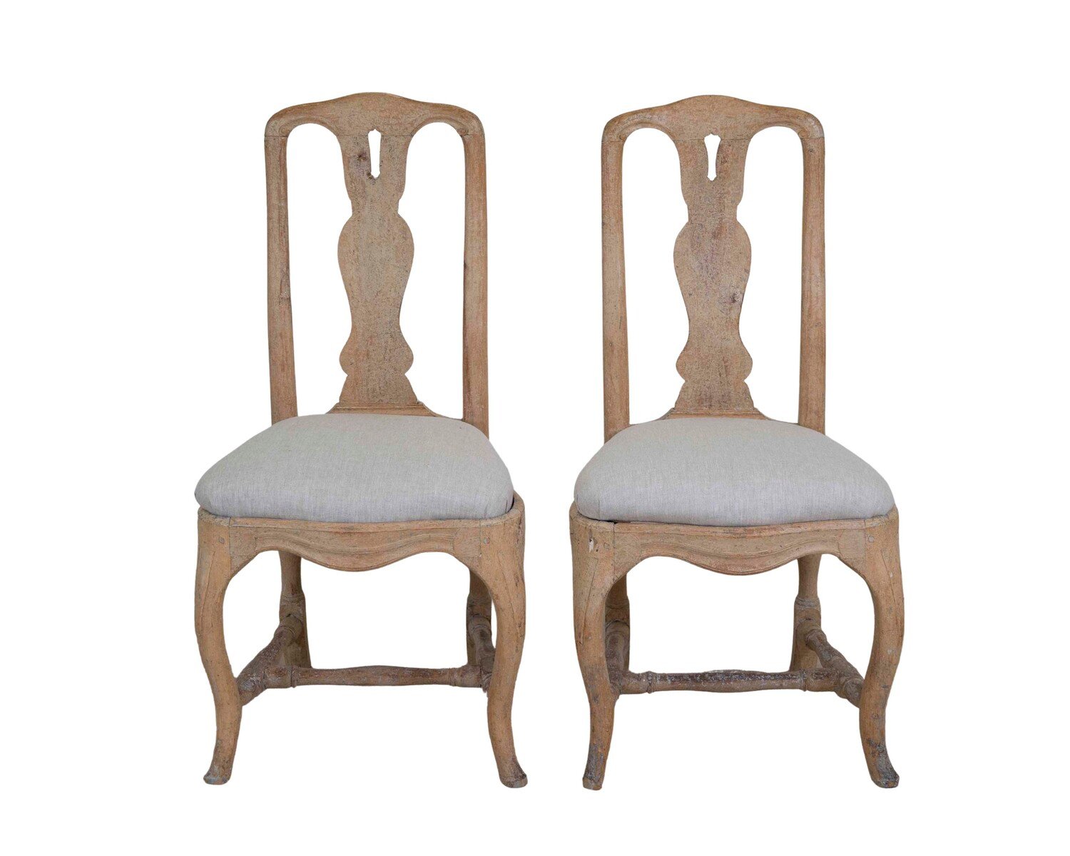 Pair of Stockholm Rococo Chairs, Circa 1770 - JAA