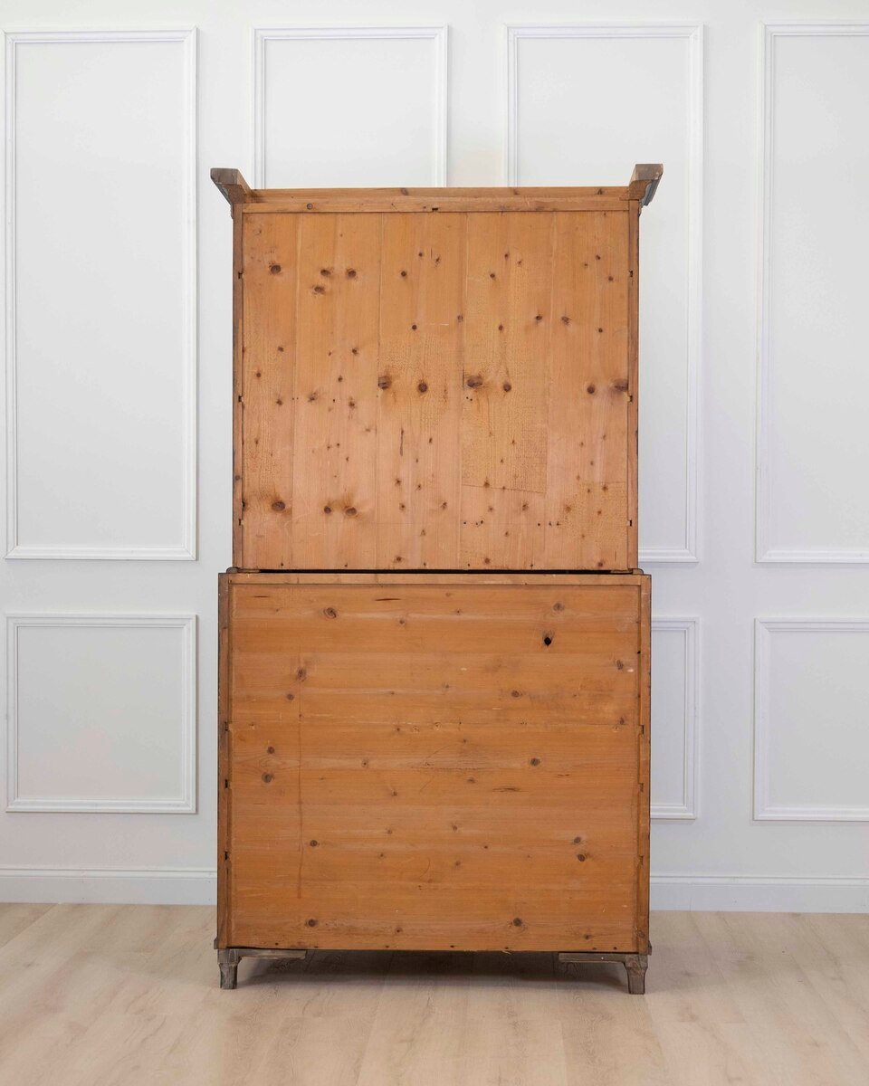 Swedish Gustavian Style Roll Top Secretary Cabinet - JAA