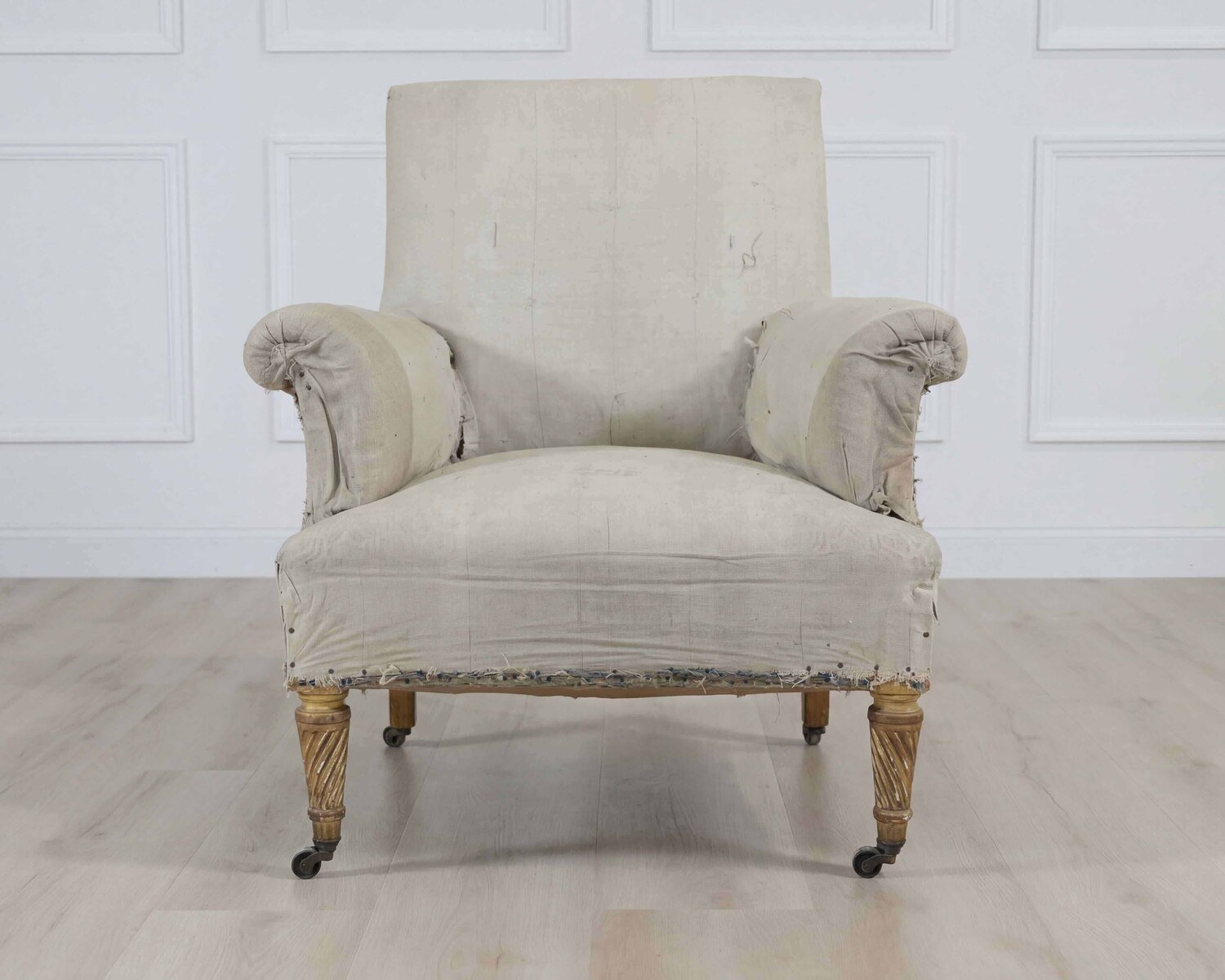 19th Century French chair, Ready to Upholster - JAA