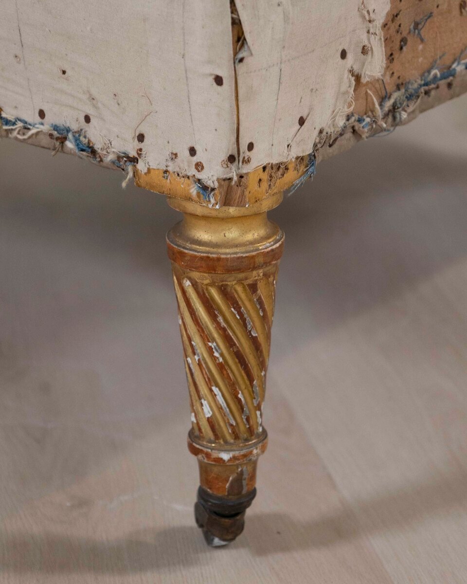 19th Century French chair, Ready to Upholster - JAA