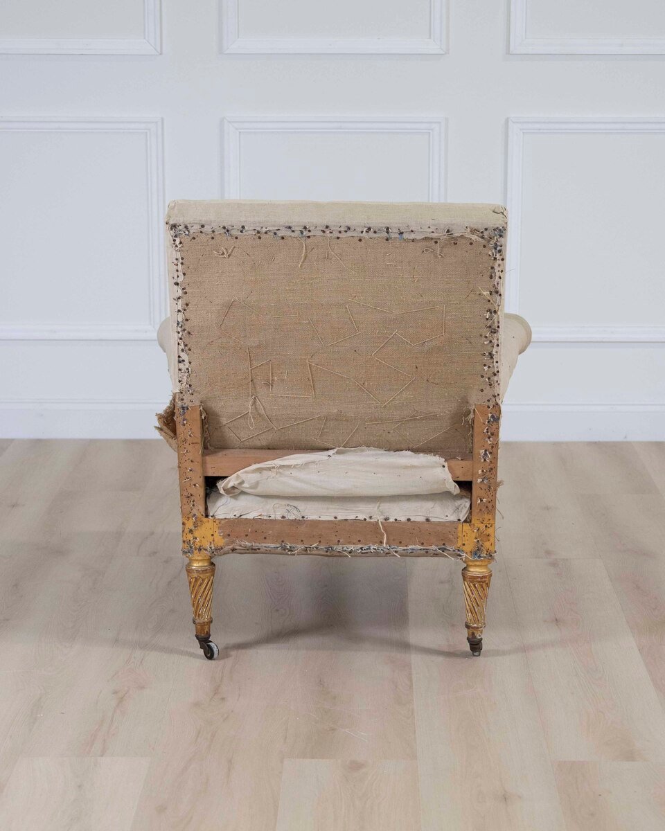 19th Century French chair, Ready to Upholster - JAA
