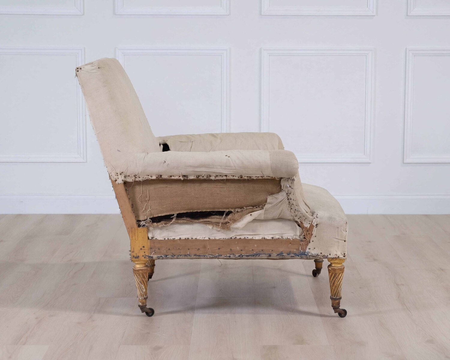 19th Century French chair, Ready to Upholster - JAA